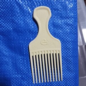 VINTAGE GOODY Ivory Alligator Hair Pick 6.5 In Tease Comb